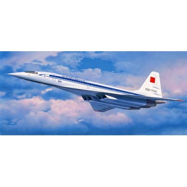 Maquette Supersonic Passenger Aircraft Tupolev Tu-144D Maquette Supersonic Passenger Aircraft Tupolev Tu-144D