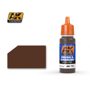 NATO Brown, peinture acrylique Pot 17 ml