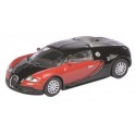 Miniature Bugatti Veyron noir/rouge