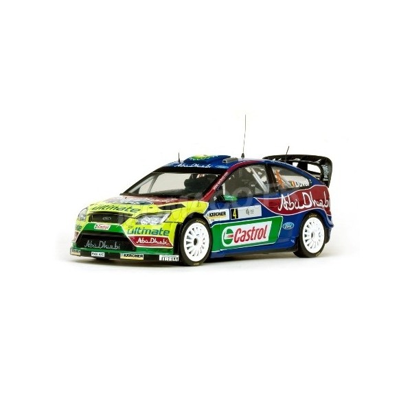 Affiche Ford Focus WRC - Décoration murale de voiture de rallye