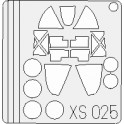 Masquage P-38J pour Italeri