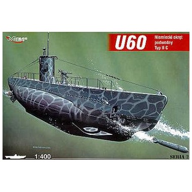Maquette German U-Boot U 60 Type II C