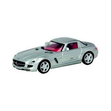 Miniature Mercedes-Benz SLS AMG Coupé argent Miniature Mercedes-Benz SLS AMG Coupé argent