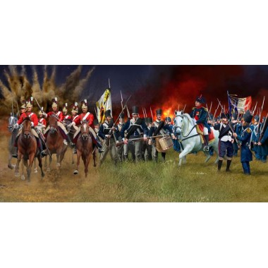 Figurines maquettes Battle of Waterloo 1815 - 200 Years