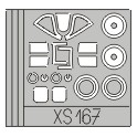 Masquage F6F-3 pour Italeri