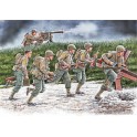 Figurines maquettes soldats américains, Opération Overlord, 2ème GM 1944
