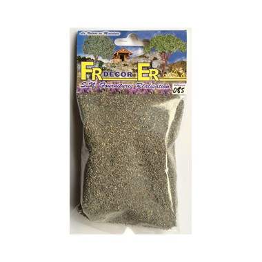 Graviers ballast gris moyen, grain moyen/fin, 200cc