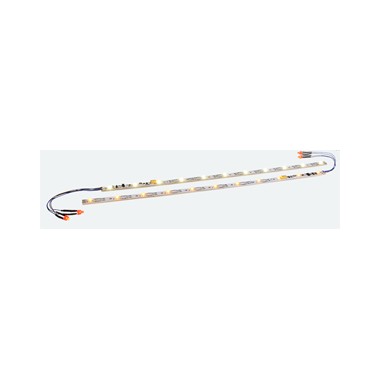 Barrette d'éclairage cabine avec décodeur, 11 LED blanc chaud