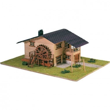 Maquette en bois Chalet Noria