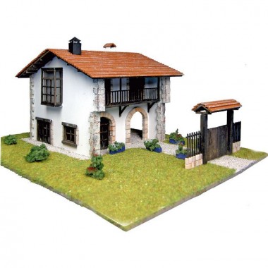 Maquette en bois Maison Comillas