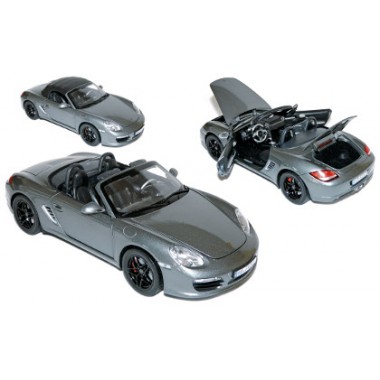 Miniature Porsche Boxster S gris météor 2009 Miniature Porsche Boxster S gris météor 2009