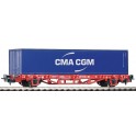 Wagon Porte-Conteneur CMA CGM, DB AG, Epoque 5
