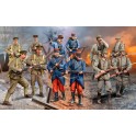 Figurines maquettes WWI Infantry German/British/French (1914)
