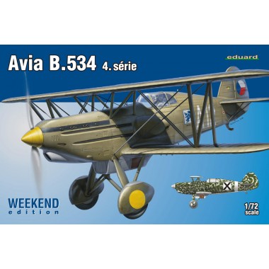 Maquette Avia B.534 IV. serie Weekend Maquette Avia B.534 IV. serie Weekend
