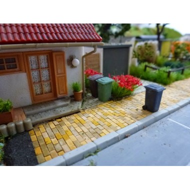 Pavés de trottoir, 2000 pièces Pavés de trottoir, 2000 pièces