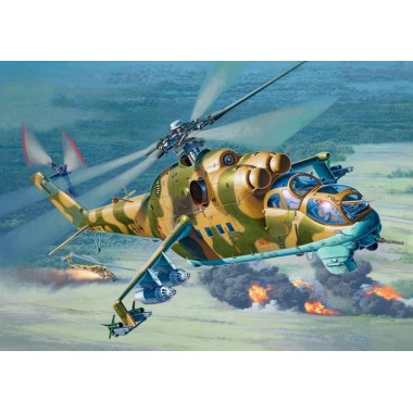 Maquette Mil Mi-24D Hind-D