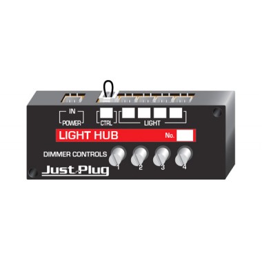 Just Plug : Répartiteur de Lumière Just Plug : Répartiteur de Lumière