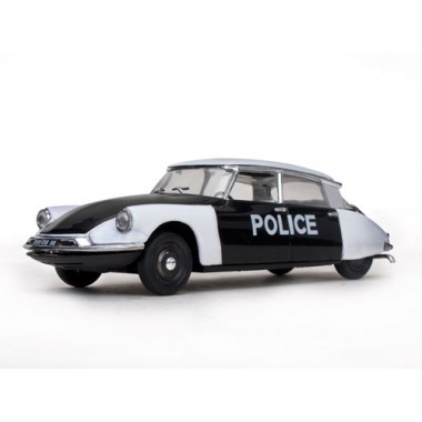 Miniature Citroen DS 19 Police de Paris 1960 Miniature Citroen DS 19 Police de Paris 1960