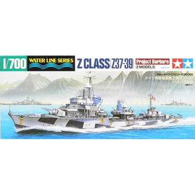 Maquette German Destroyer Z Class (37-39) Project Barbara