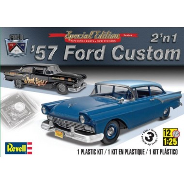 Maquette Ford Custom 1957, Kit 2 en 1