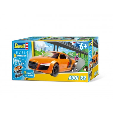 Maquette Audi R8 - Build and Play Maquette Audi R8 - Build and Play