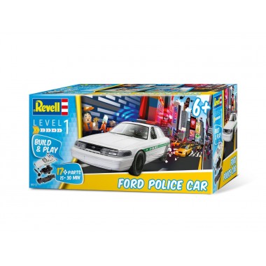 Maquette Ford Police Car - Build and Play Maquette Ford Police Car - Build and Play