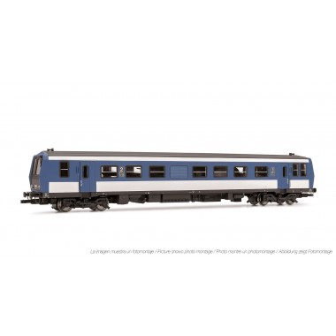Autorail X2200, SNCF, Livree bleu/blanc face frontale grise Autorail X2200, SNCF, Livree bleu/blanc face frontale grise