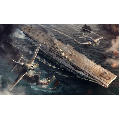 Maquette USS Essex "World of Warships"