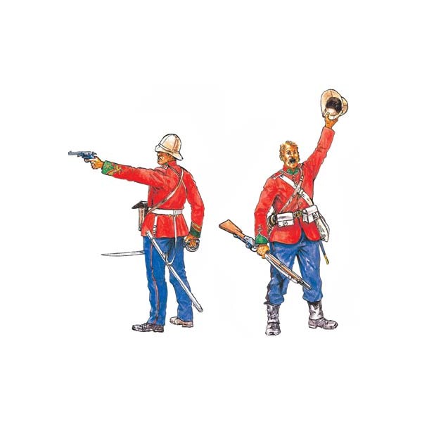 Figurine King & Country NA 160 – Soldat Lancier Rouge Waterloo – Français – Boîte
