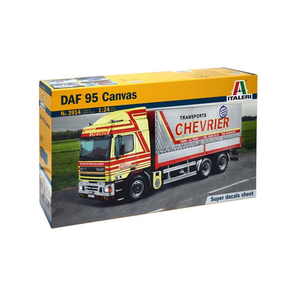 Italeri - I3885 - Maquette - Camion - Remorque Bâchée