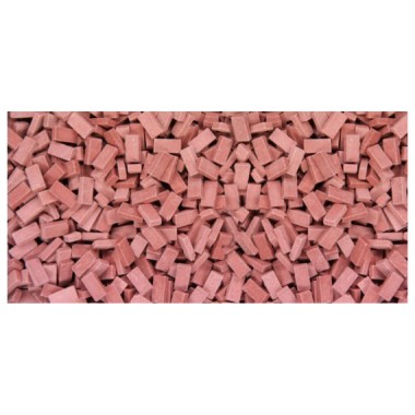 Briques (RF) rouges foncées, 2000 pièces Briques (RF) rouges foncées, 2000 pièces