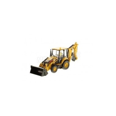 Miniature Caterpillar 420F2 avec figurine Miniature Caterpillar 420F2 avec figurine