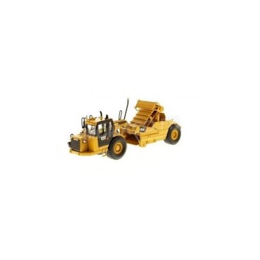 Miniature Caterpillar 613G tracteur Scraper sur roues avec figurine Miniature Caterpillar 613G tracteur Scraper sur roues avec figurine
