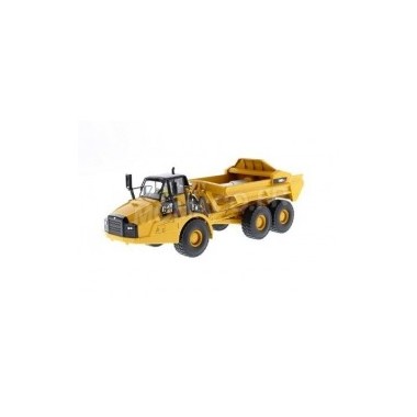 Miniature Caterpillar 740EJ camion articulé avec figurine Miniature Caterpillar 740EJ camion articulé avec figurine