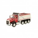 Miniature Caterpillar CT660 camion dumper articulé avec figurine 