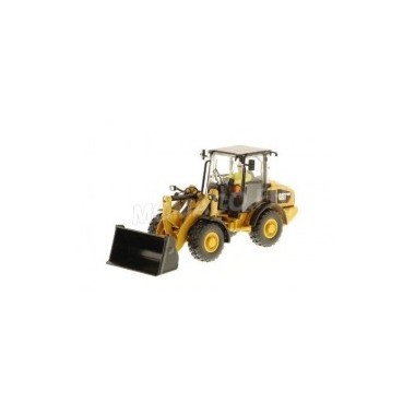 Miniature Caterpillar 906H Chargeuse sur pneus compact avec figurine 