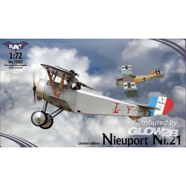 Maquette avion de chasse Nieuport Ni.21, 1&egrave;re GM