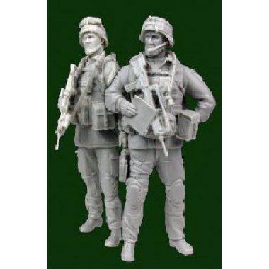 Figurines officier et tireur Famas - Armée française 2015 Figurines officier et tireur Famas - Armée française 2015
