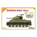Maquette militaire Sherman M4A4 75mm et Equipage