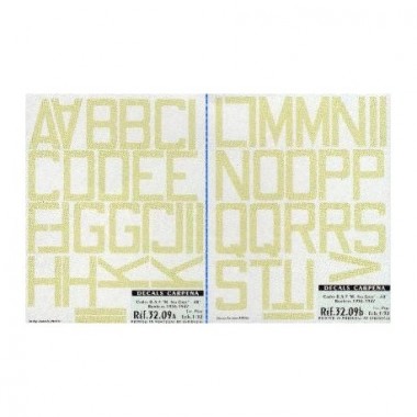 Décalques avion code RAF gris moyen 1/32 Décalques avion code RAF gris moyen 1/32