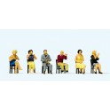 Figurines Spectateurs applausissant