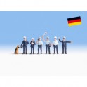 Figurines agents de police allemand