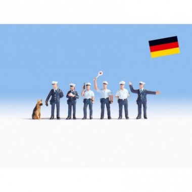 Figurines agents de police allemand Figurines agents de police allemand
