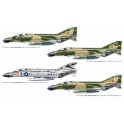 Maquette F-4 C / D / J PHANTOM II ACES USAF-US Navy Vietnam ACES