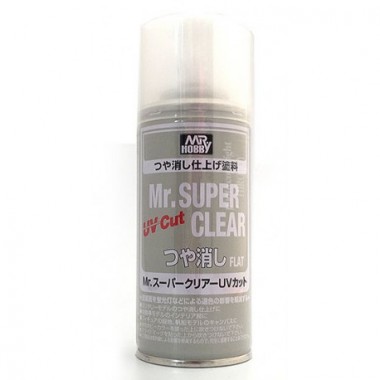 Mr. Super Clear Vernis Mat UV Cut  Bombe 170 ml