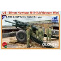 Maquette Canon US 155 mm Howitzer M114A1 Guerre du Vietnam