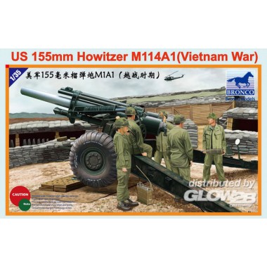Maquette Canon US 155 mm Howitzer M114A1 Guerre du Vietnam Maquette Canon US 155 mm Howitzer M114A1 Guerre du Vietnam