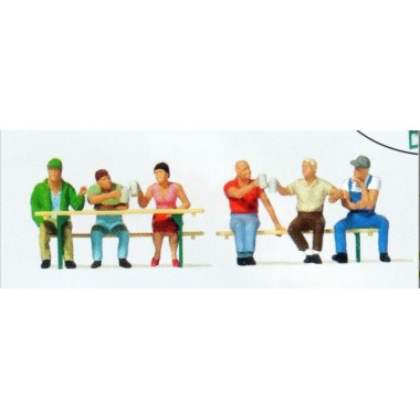 Figurines Buveurs de bière Figurines Buveurs de bière