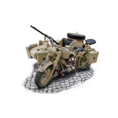 Maquettes moto BMW R75 & Sidecar