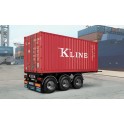 Maquette 20' Container Trailer